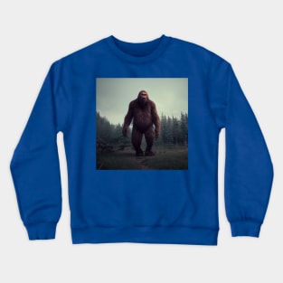 Sasquatch in Nature Crewneck Sweatshirt